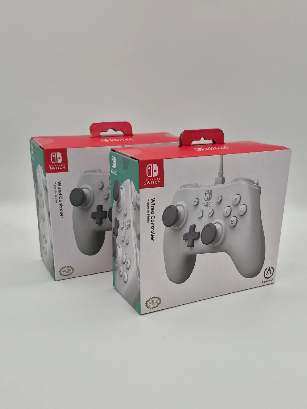 🎮 Nintendo Switch Controller Bundle (2) PowerA White NEW Sealed